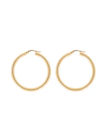 18CT Y/G HOOPS 3mm/30mm